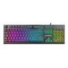RAMPAGE MIRACLE K2 RGB TR Q KABLOLU GAMING KLAVYE-SİYAH
