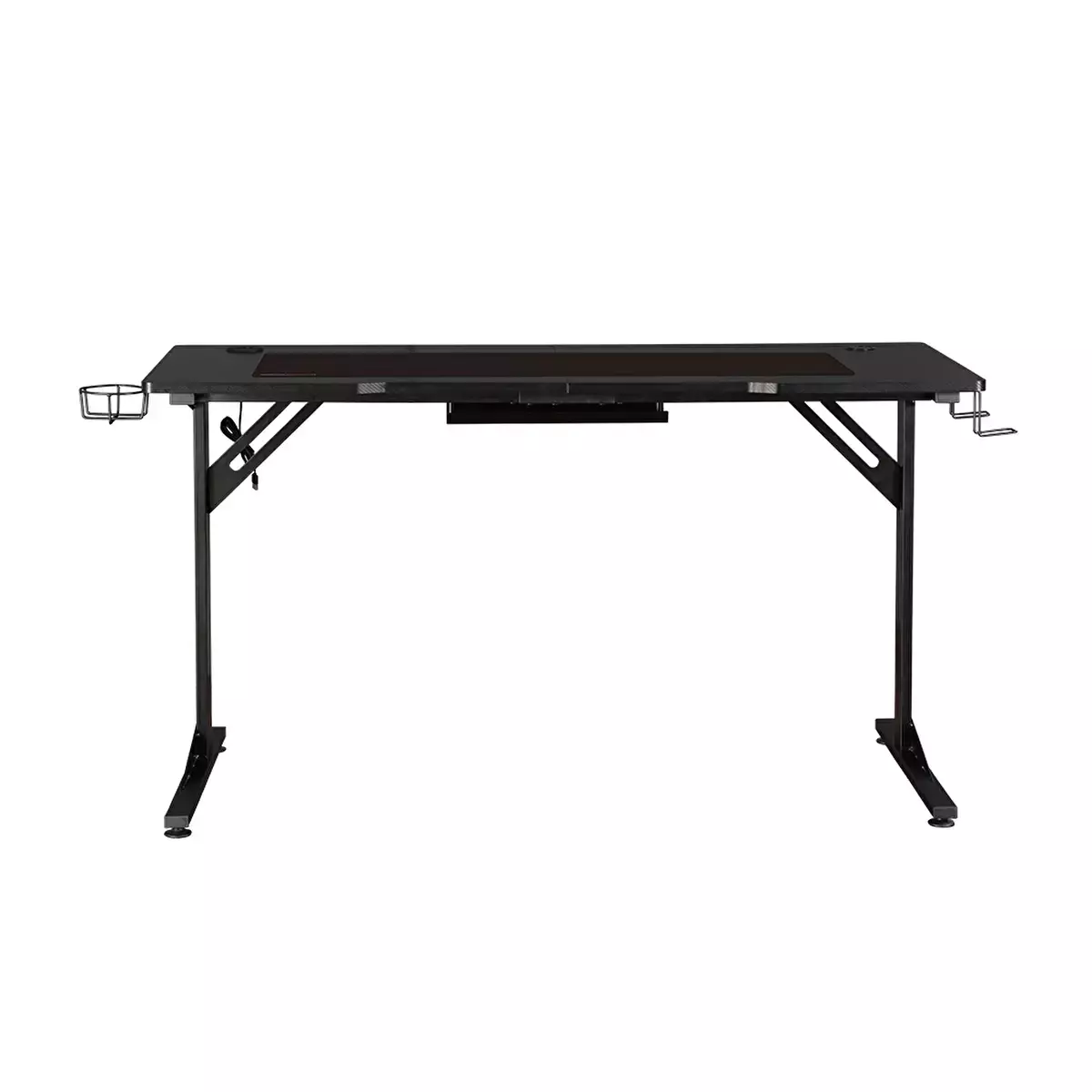 Adore Mobilya Gaming Quest Oyuncu ve Bilgisayar Masası - Siyah - 140x76x60 cm