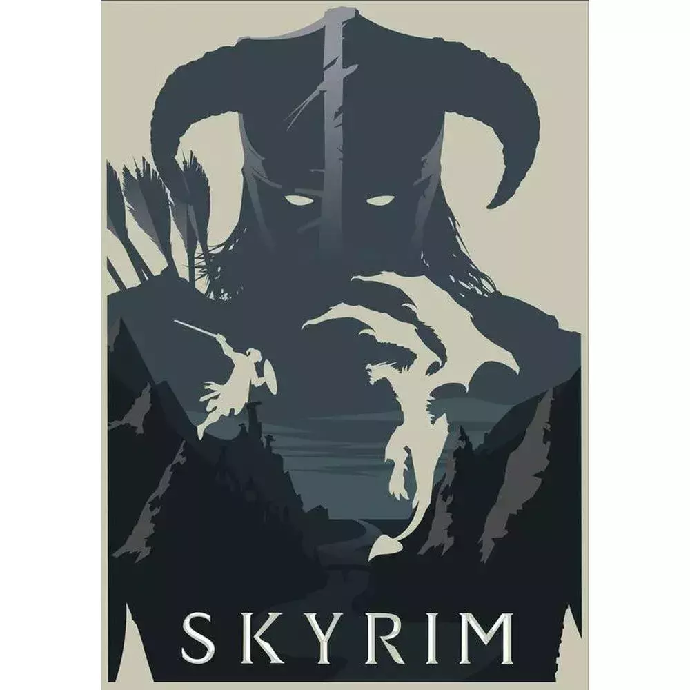 Skyrim Oyun Posteri