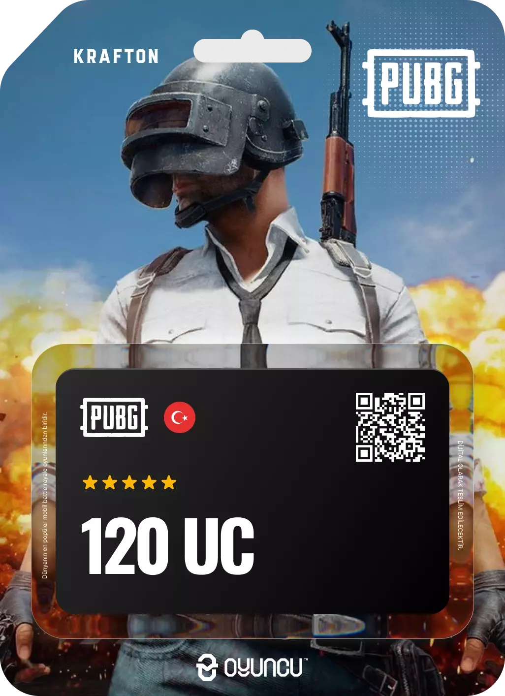 Pubg Mobile 120 UC TR ID