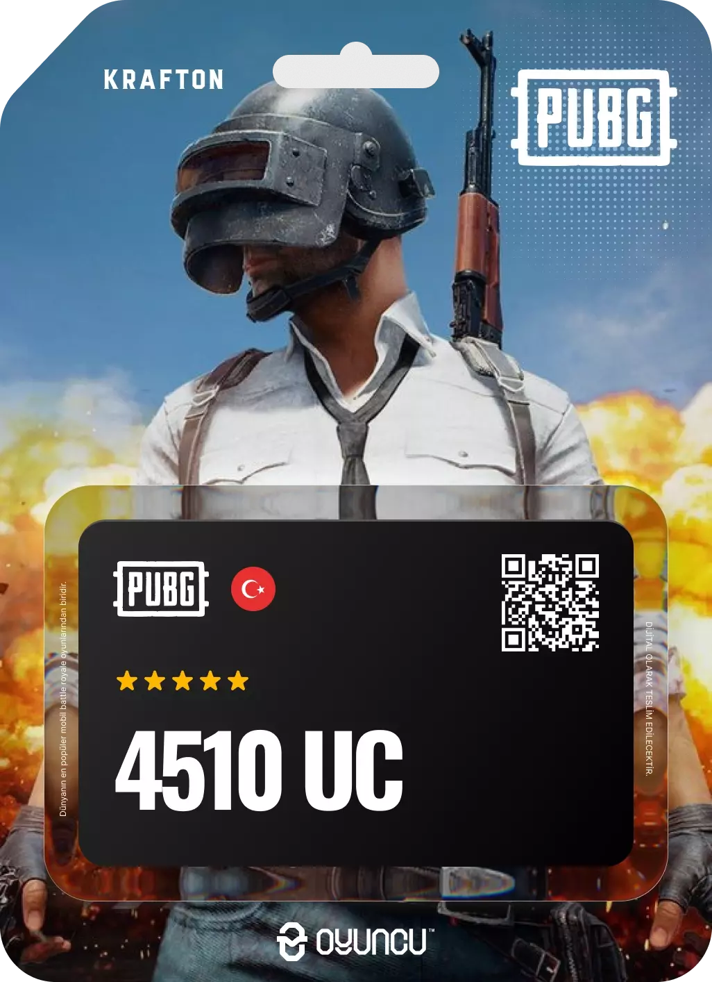 Pubg Mobile 4510 UC TR ID