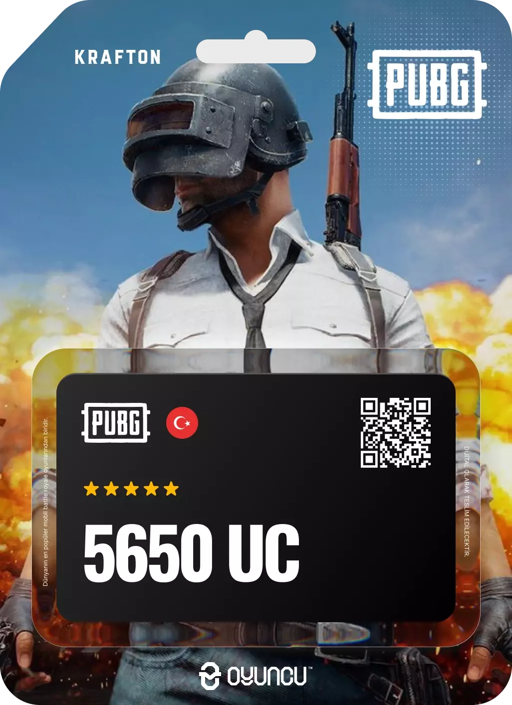 Pubg Mobile 5650 UC TR ID