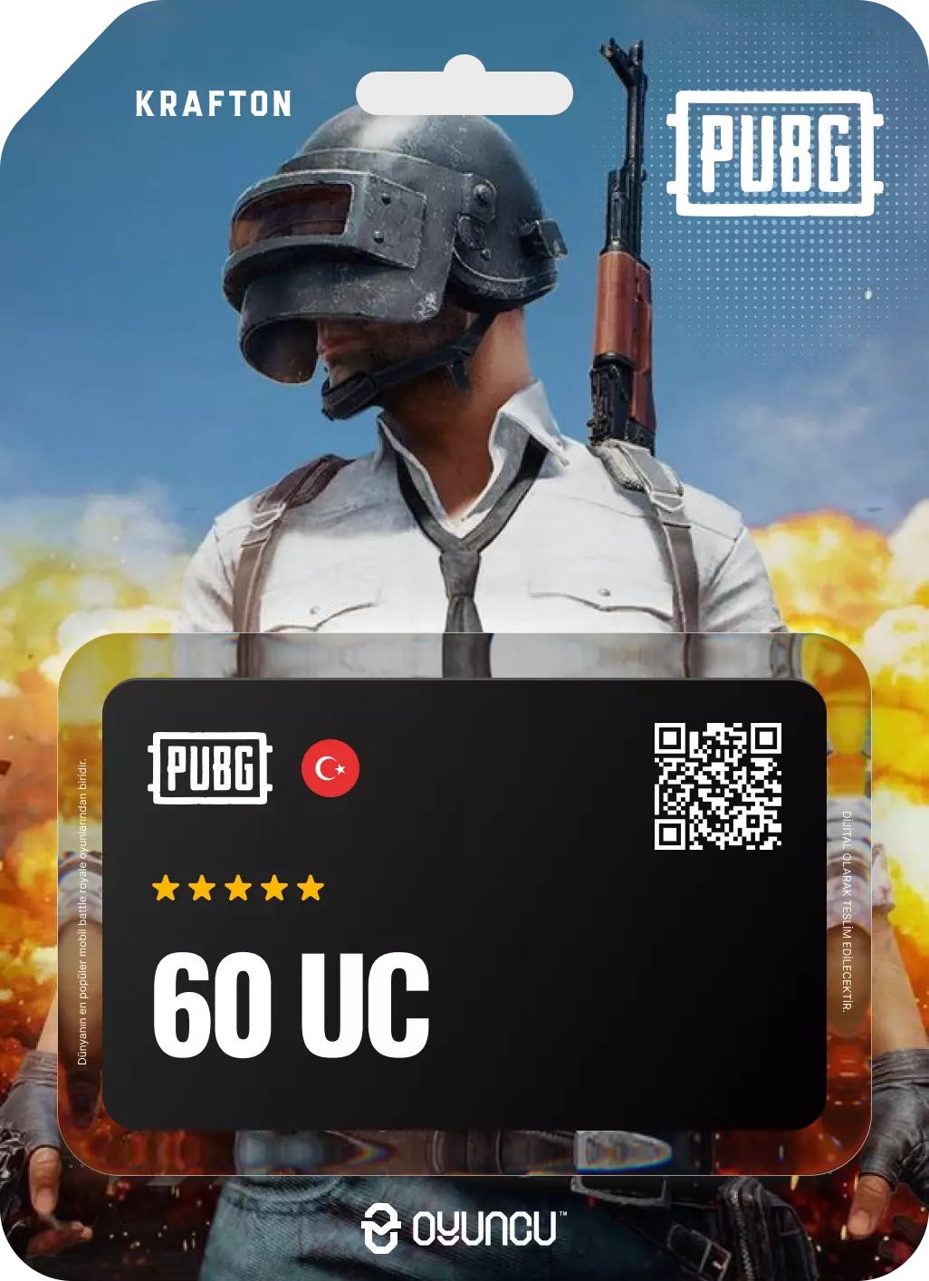 Pubg Mobile 60 UC TR ID