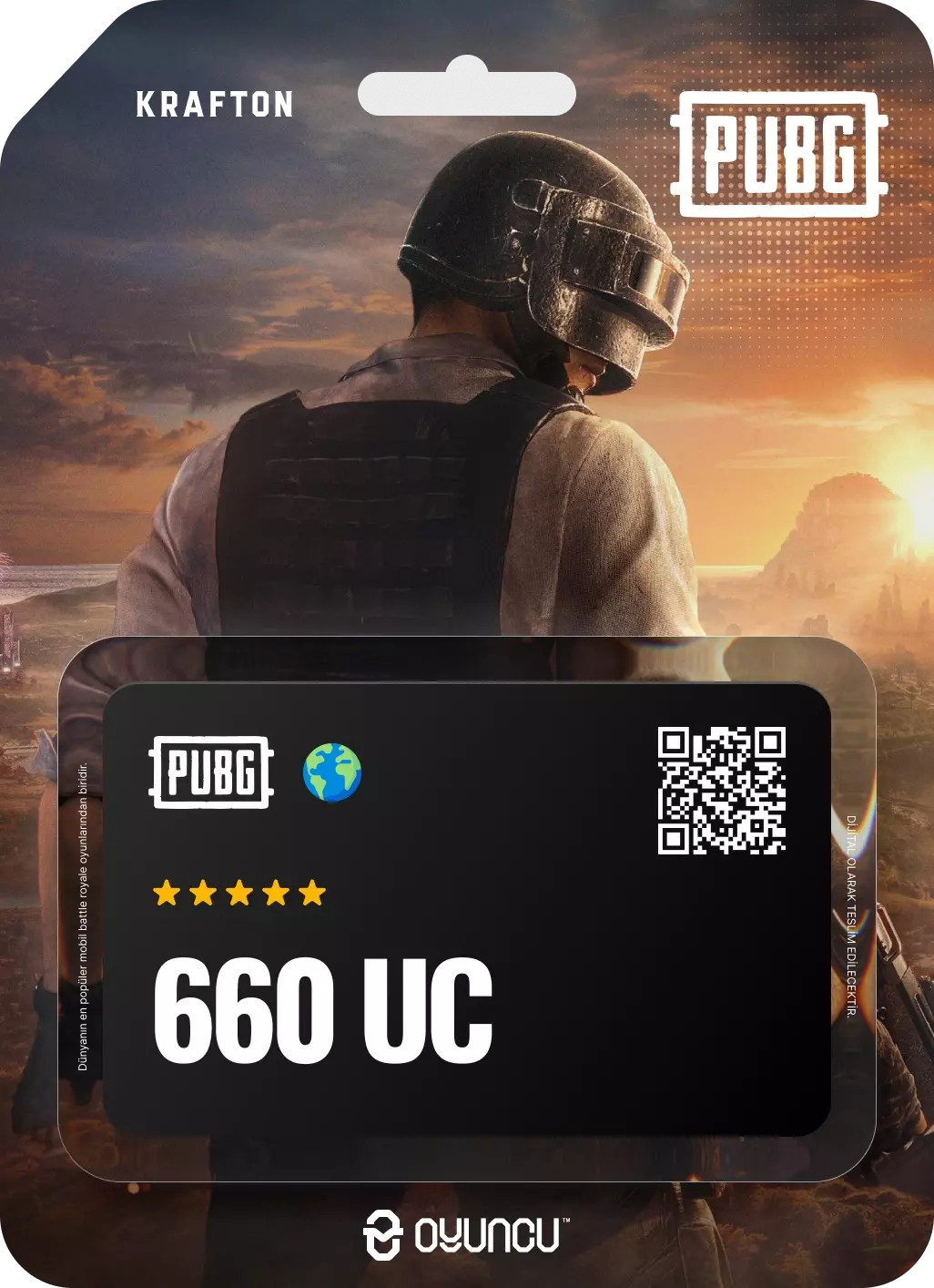 Pubg Mobile 660 UC - Global ID