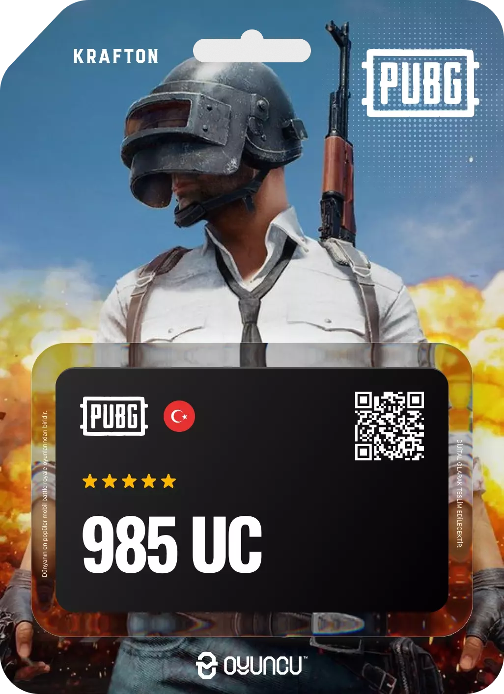 Pubg Mobile 985 UC TR ID