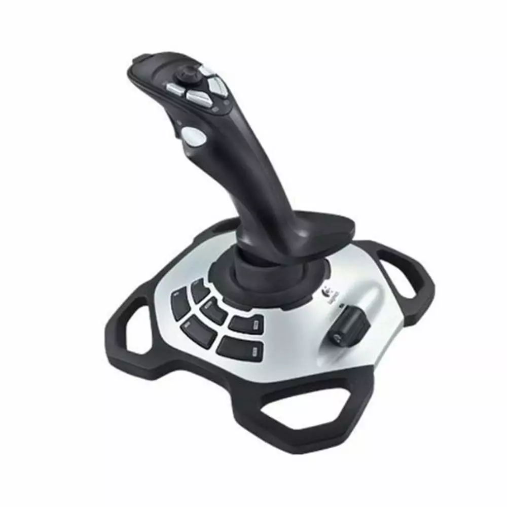 Logitech G Extreme 3D 12 Tuşlu Joystick - Siyah