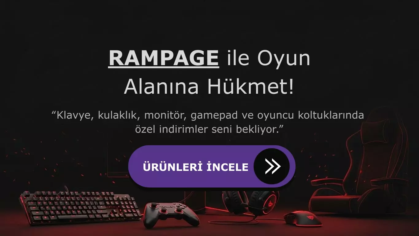 Rampage ile Oyun Alanına Hükmet!