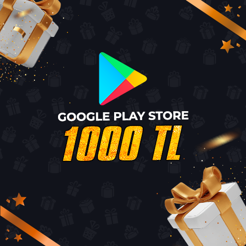 Google Play 1000 TL Hediye Kartı