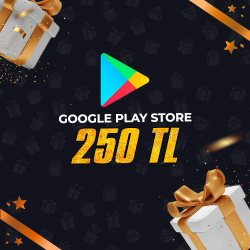 Google Play 250 TL Hediye Kartı