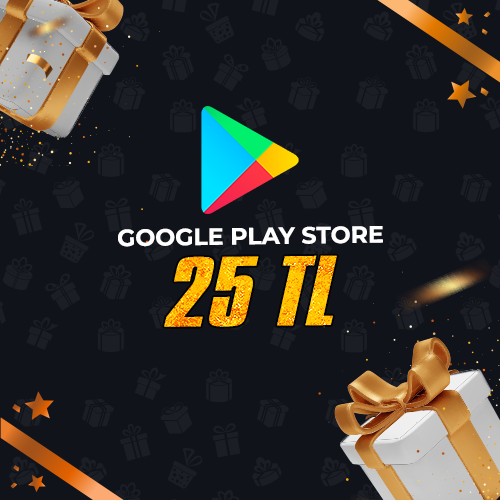 Google Play 25 TL Hediye Kartı