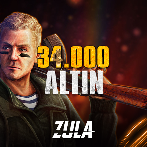 34.000 Zula Altın