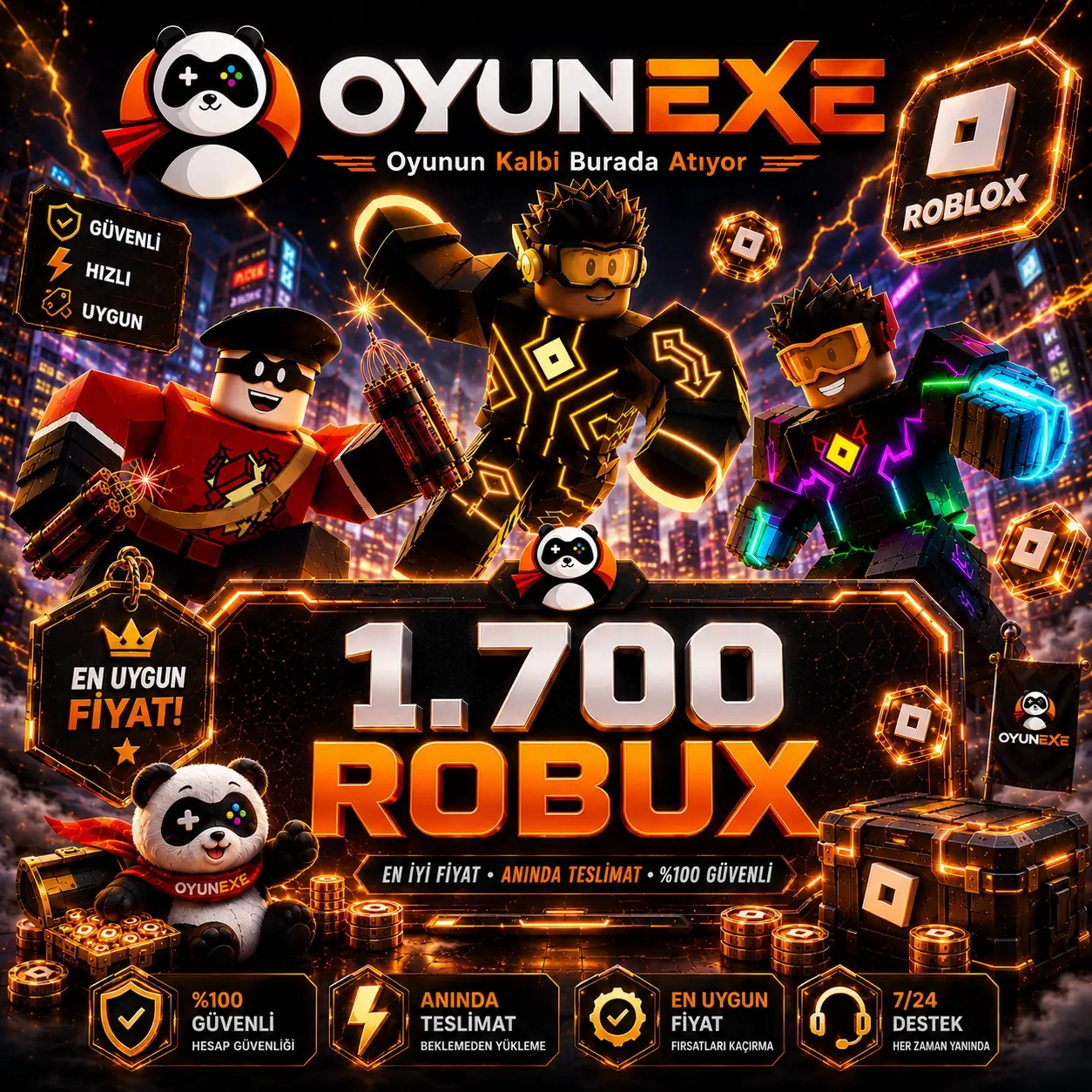 Roblox 1700 Robux