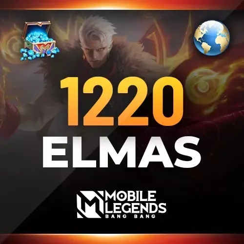 Mobile Legends 1220 Elmas Global ID