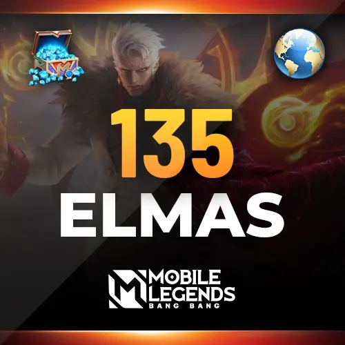 Mobile Legends 135 Elmas Global ID