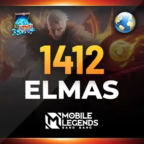 Mobile Legends 1412 Elmas Global ID