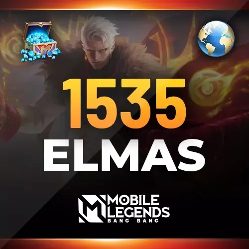 Mobile Legends 1535 Elmas Global ID