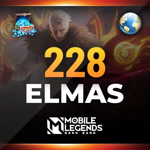 Mobile Legends 228 Elmas Global ID