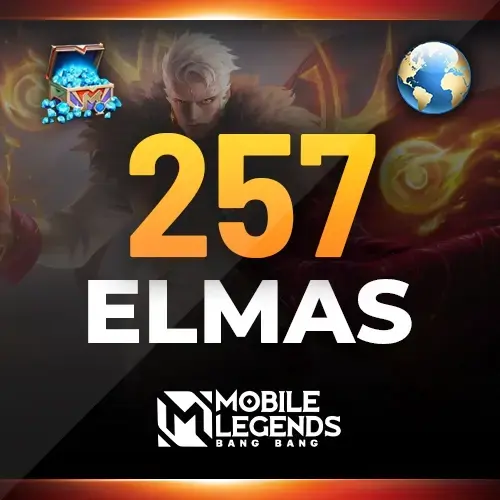 Mobile Legends 257 Elmas Global ID