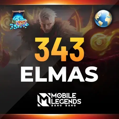 Mobile Legends 343 Elmas Global ID