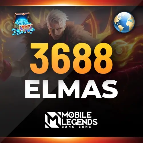 Mobile Legends 3688 Elmas Global ID