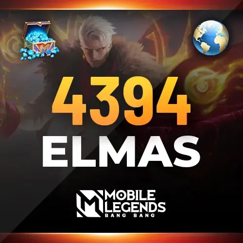 Mobile Legends 4394 Elmas Global ID