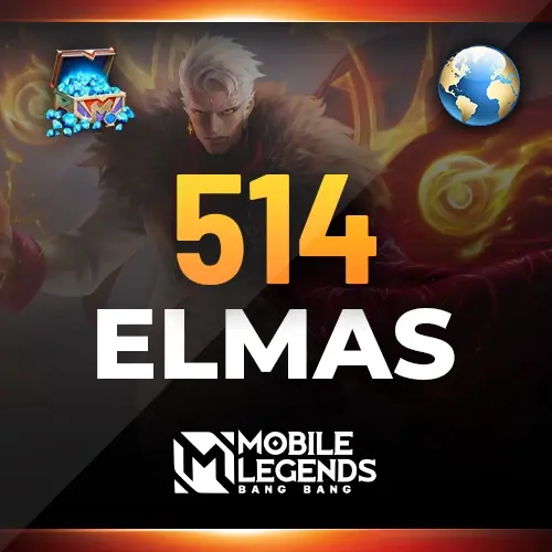 Mobile Legends 514 Elmas Global ID