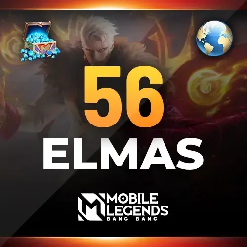 Mobile Legends 56 Elmas Global ID