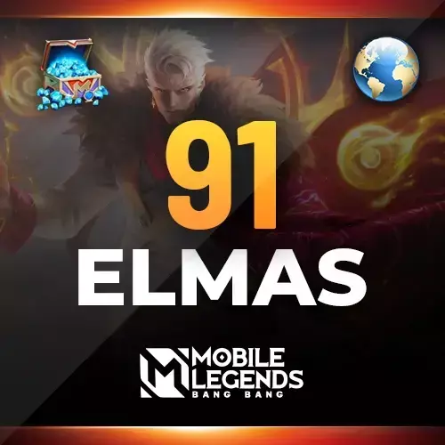 Mobile Legends 91 Elmas Global ID
