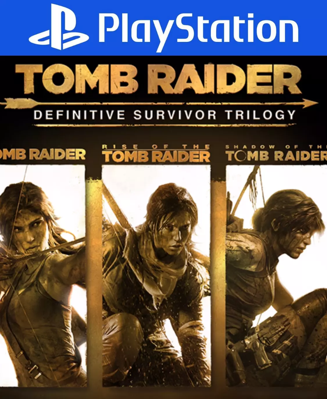 Tomb Raider Definitive Survivor Trilogy Seri PS4 PS5