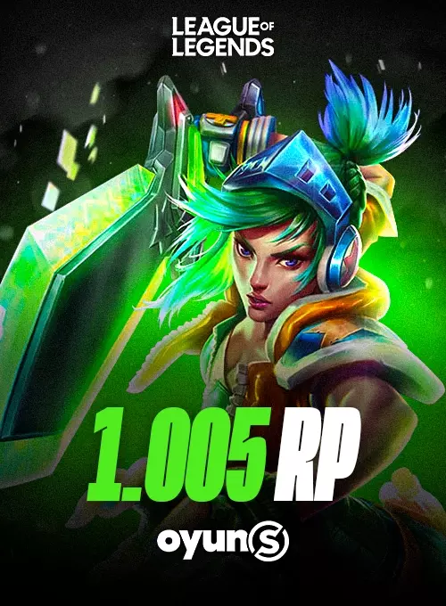 League of Legends 1005 RP
