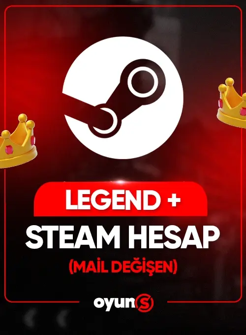 Legend+ Steam Random Hesap 🎮 (Mail Değişen)
