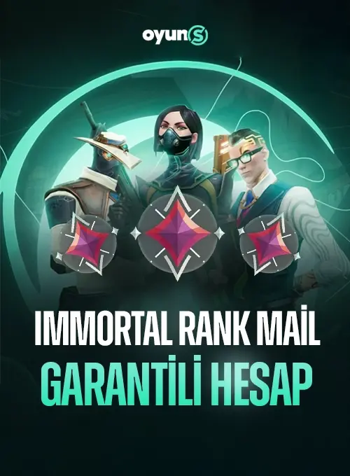 Immortal Rank Mail Garantili Hesap - TR