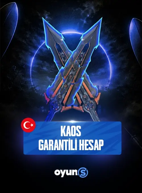 Kaos Garantili Hesap - TR