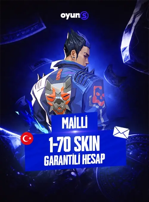 1-70 Skin Garantili Hesap - Mailli TR