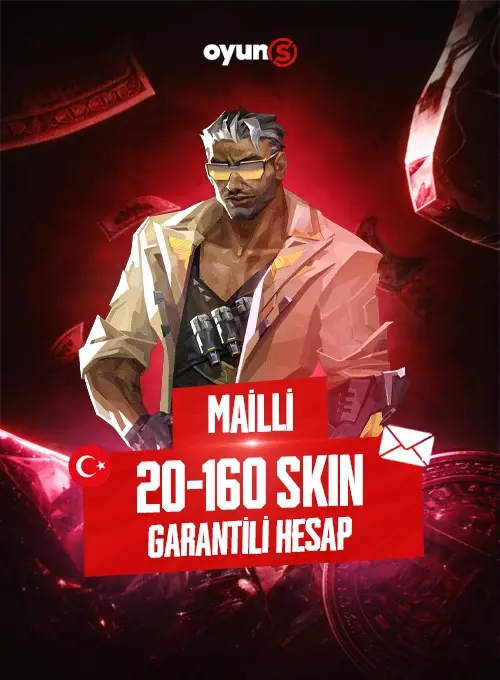 20-160 Skin Garantili Hesap - Mailli TR