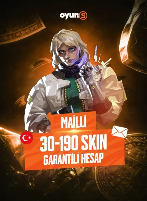 40-190 Skin Garantili Hesap - Mailli TR