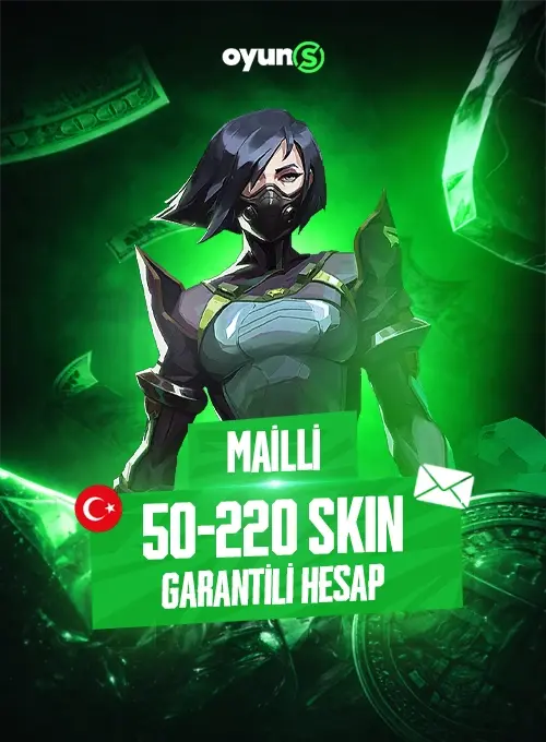50-220 Skin Garantili Hesap - Mailli TR
