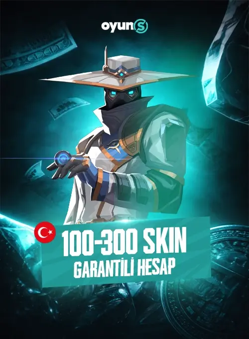100-300 SKİN Garantili Hesap - TR