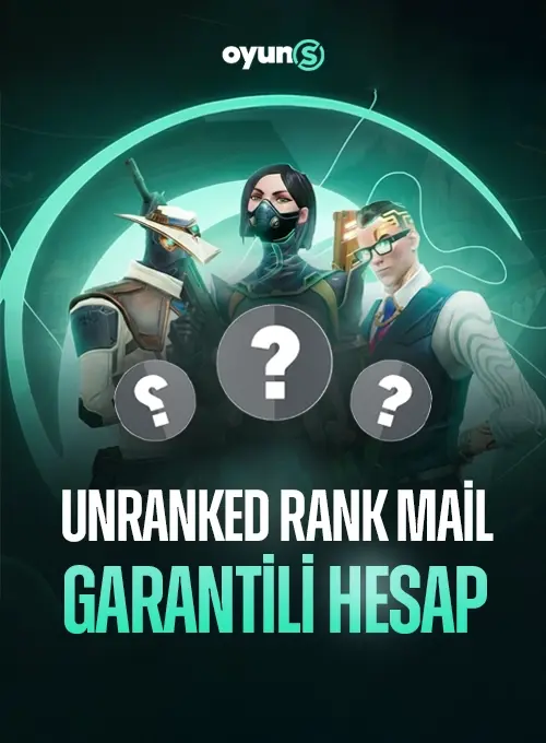 Unranked Rank Mail Garantili Hesap