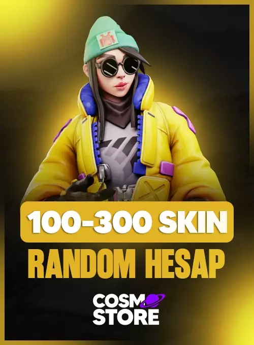 Valorant 100-300 Skin Random Hesap - TR