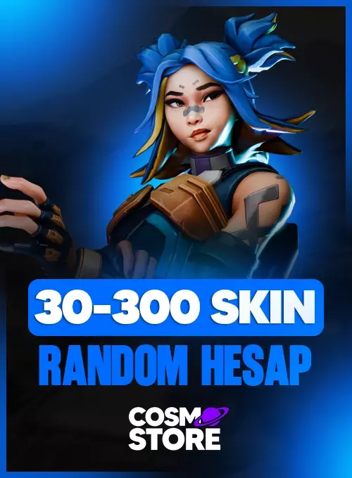 Valorant 30-300 Skin Random Hesap - TR