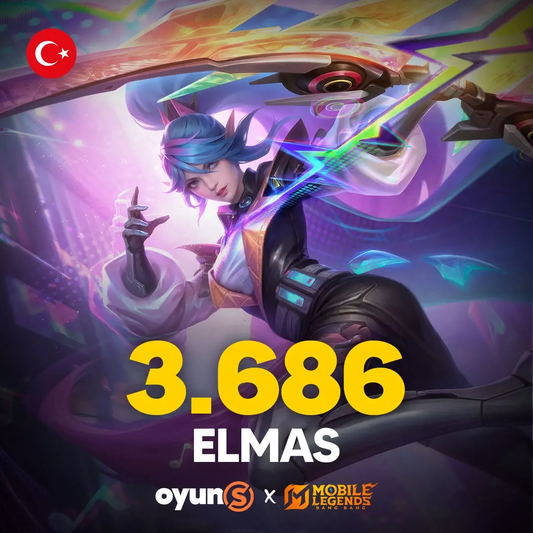 Mobile Legends 3686 Elmas