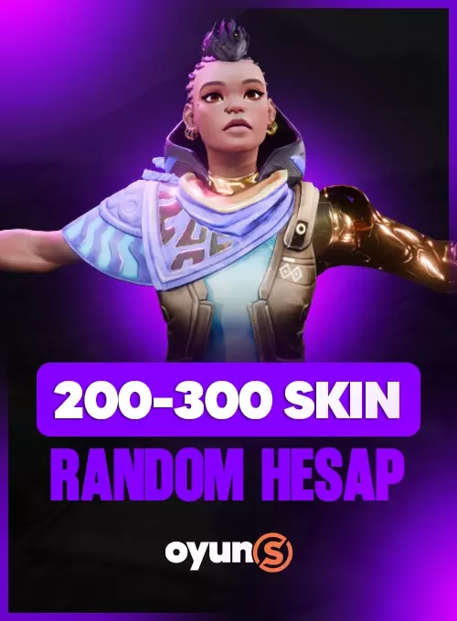 Valorant 200-300 Random Hesap