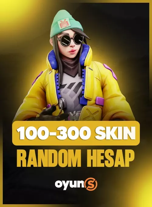 Valorant 100-300 Random Hesap