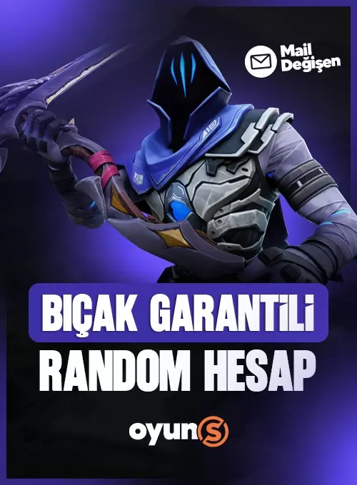 Bıçak Garantili Random Hesap Mail Değişenli 🔥