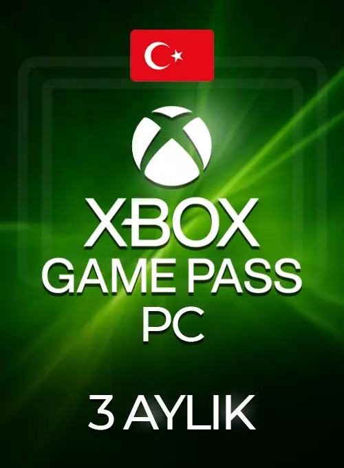 Xbox Game Pass PC 3 Aylık Üyelik Kodu