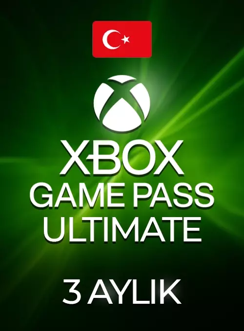 Xbox Game Pass Ultimate 3 Aylık Üyelik Kodu