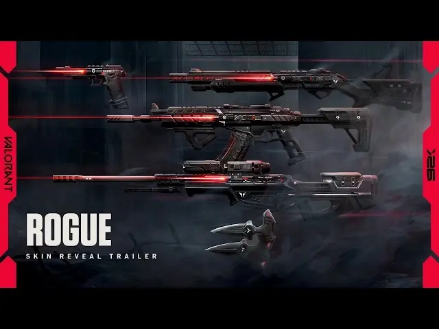 Valorant Rogue (Haydut) Seti: Silahlar, Fiyat ve Çıkış Tarihi