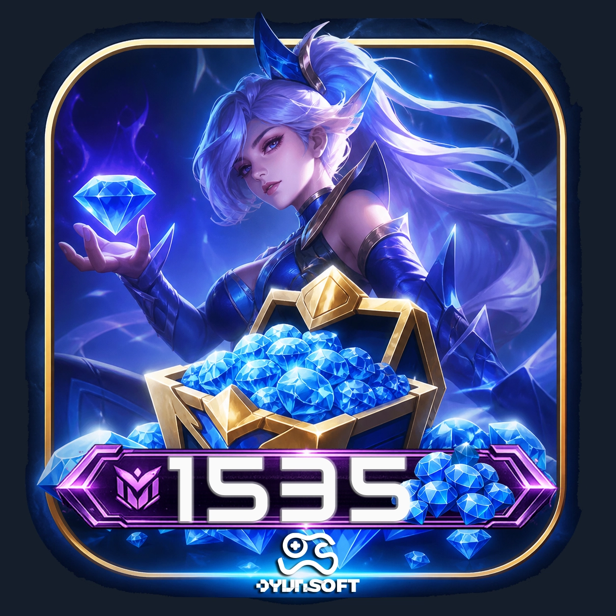 Mobile Legends 1535 Elmas