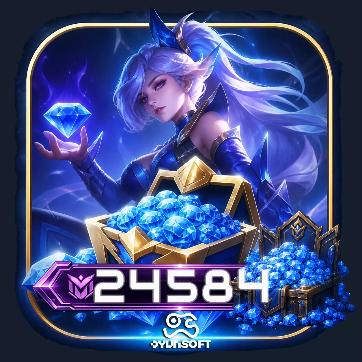 Mobile Legends Bang Bang 24584 Elmas
